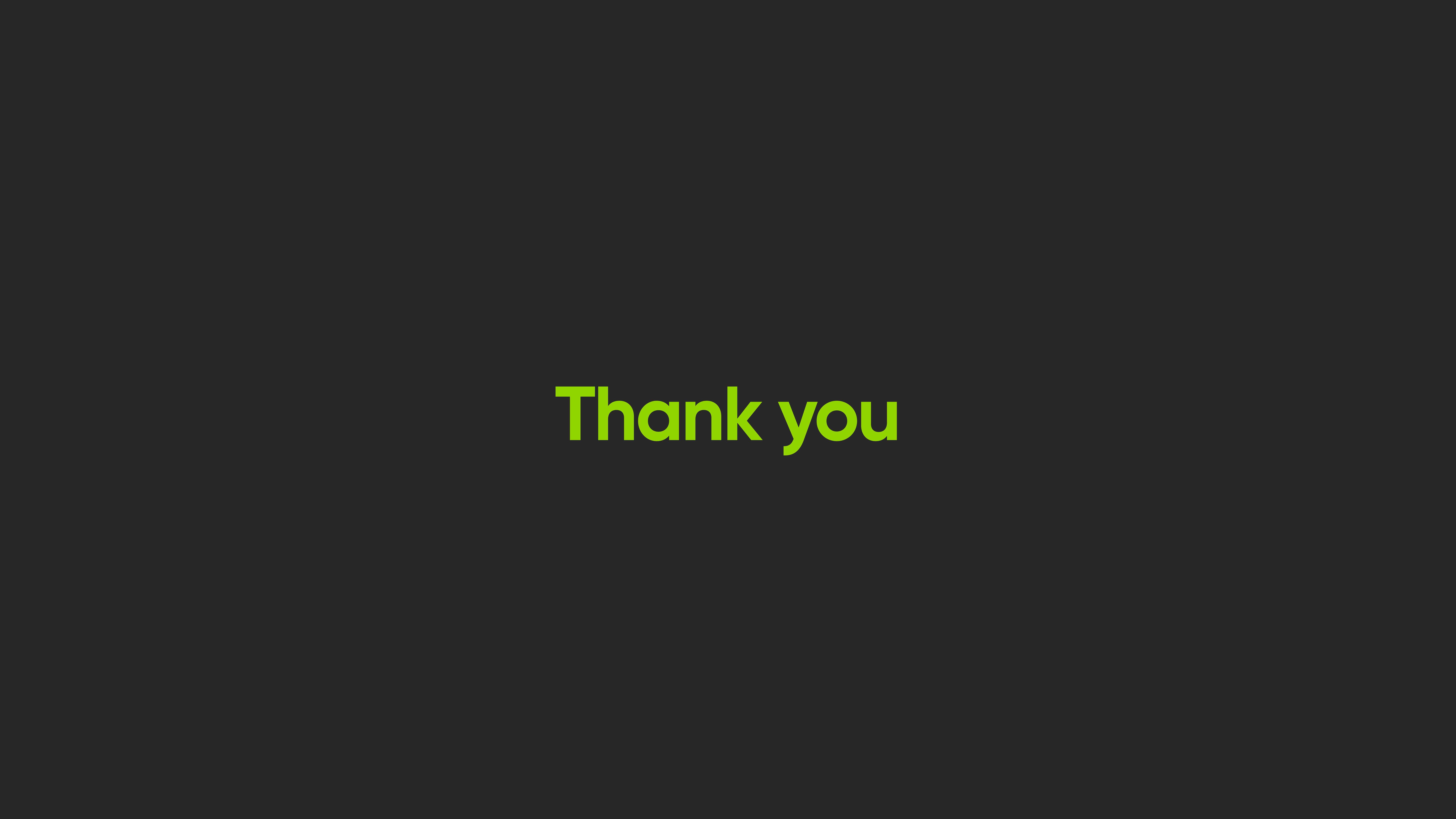 Thanku page